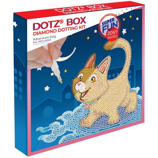 Diamond Dotz® Adventure Dog DOTZ® BOX Diamond Painting Kit